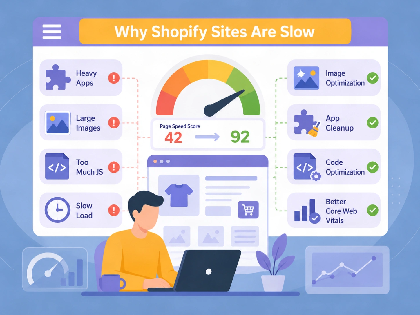 Why Shopify Sites are Slow and How to Fix them